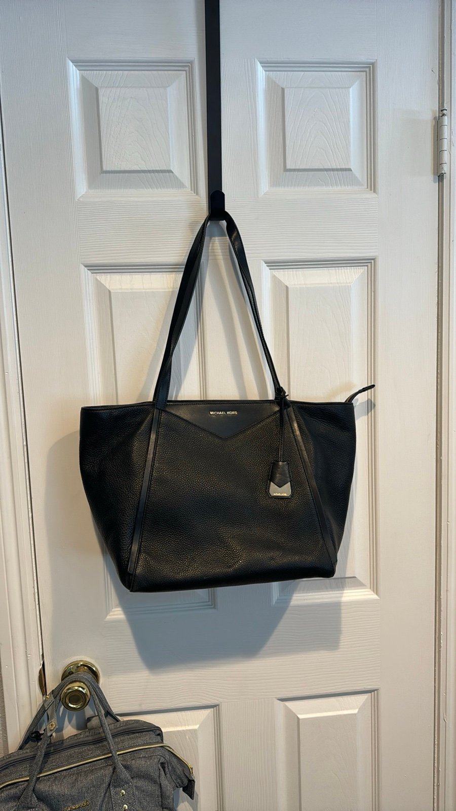 michael kors whitney large leather tote