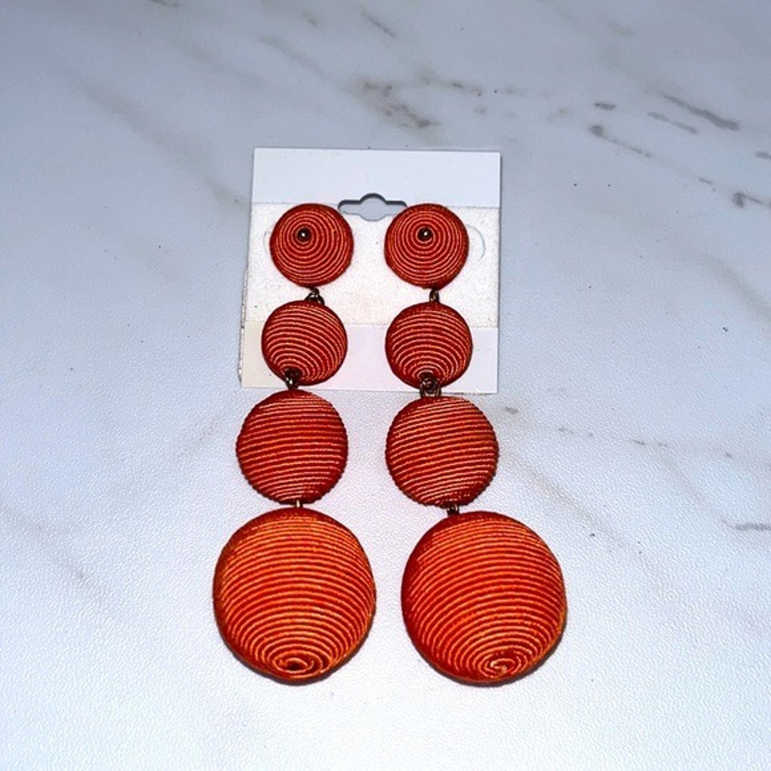 Kenneth Jay Lane Coral Wrap Drop Earrings