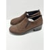 Solvei by Dansko Women's Leather Block Heels Slip-On Comfort Shoes Brown Size 41