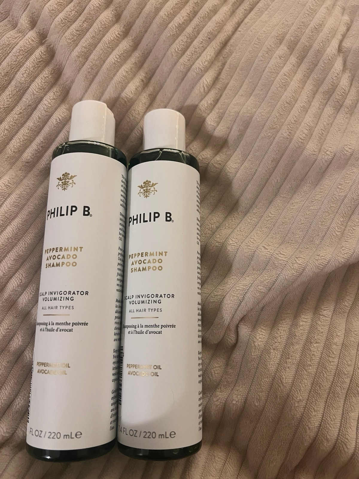 PHILLIP B Peppermint Avocado Shampoo X 2
