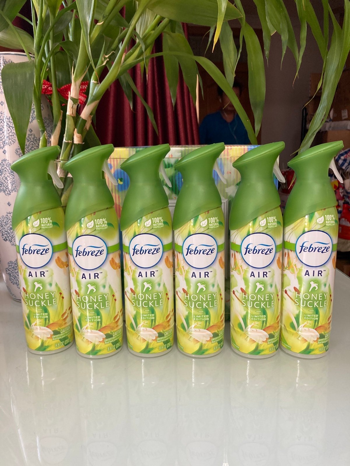 Febreze Air Freshener Honey Suckle X6