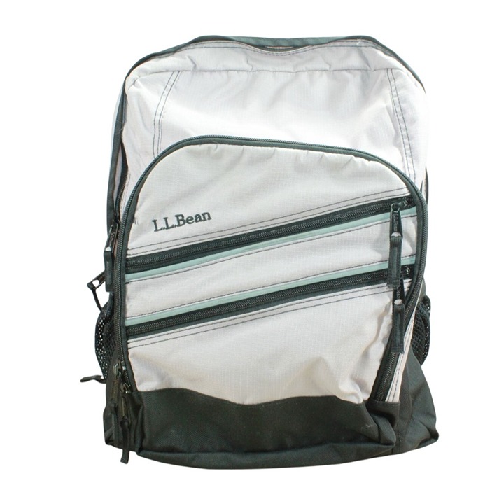 LL Bean Unisex Adult Nylon Super Deluxe Book Pack 41L School Backpack Lilac