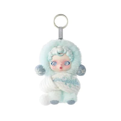 POP MART SKULLPANDA Winter Symphony Plush Pendant - “Song Of Snow”