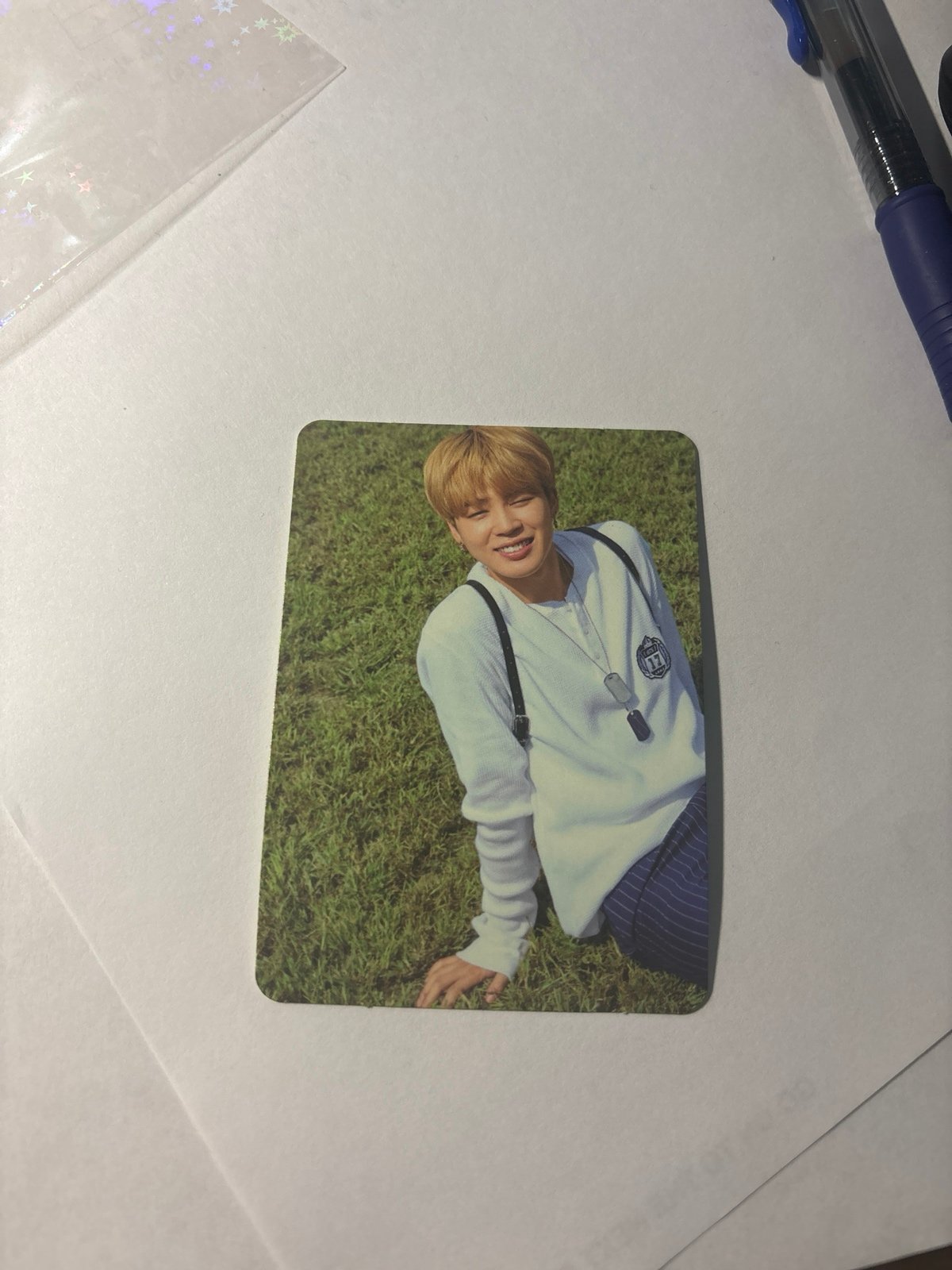 Bts jimin 2017 season greeting photocard