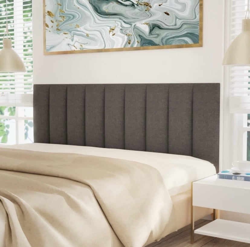TBFit King Size Headboard panels Charcol