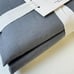 NWT Parachute Back Envelope Cotton Percale Pillowcase Set Standard in Slate Gray