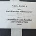 NWT Parachute Back Envelope Cotton Percale Pillowcase Set Standard in Slate Gray