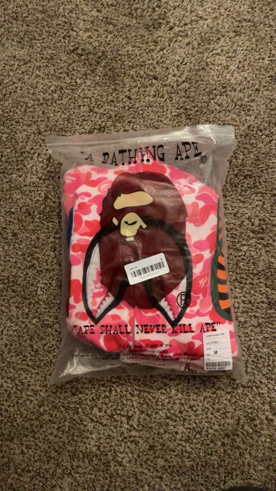 BAPE ABC Camo Shark Full Zip Hoodie
