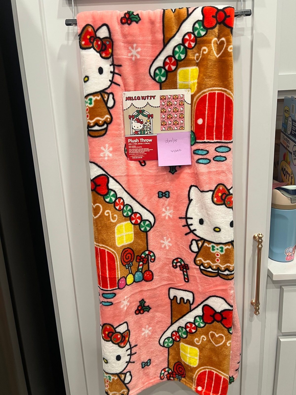 Hello kitty Christmas blanket