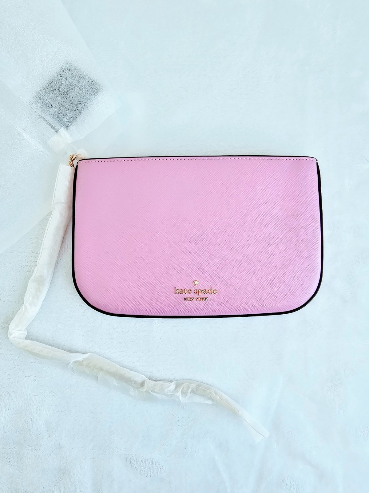 Kate Spade Madison Lilly Pochette Shoulder Bag Purse Handbag Berry Cream NWT