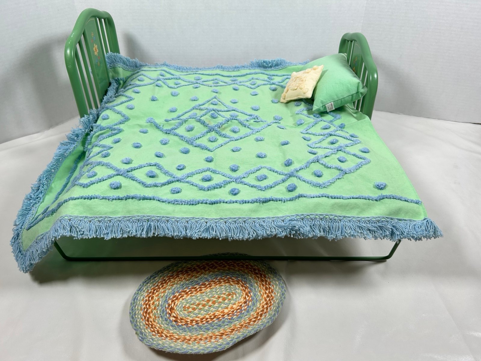 American Girl Kit’s Day Bed and Tufted Bedding Set
