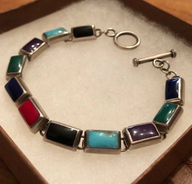 Silpada Sterling Silver Stone Bracelet