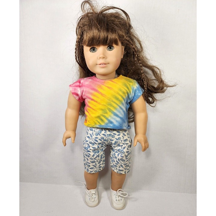 Vintage American Girls Doll Pleasant Company Brown Hair Grey Eyes Molly?
