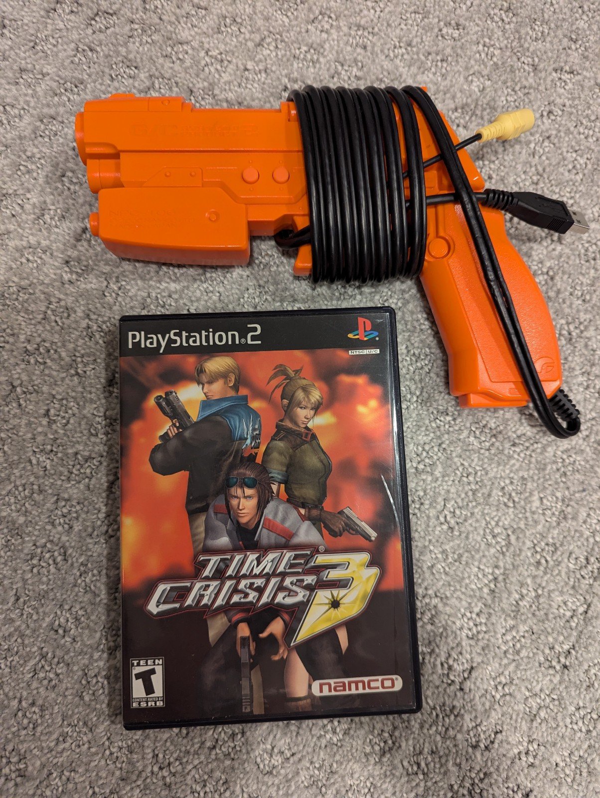 Time Crisis 3 With Guncon 2 (Sony PlayStation 2, 2003)