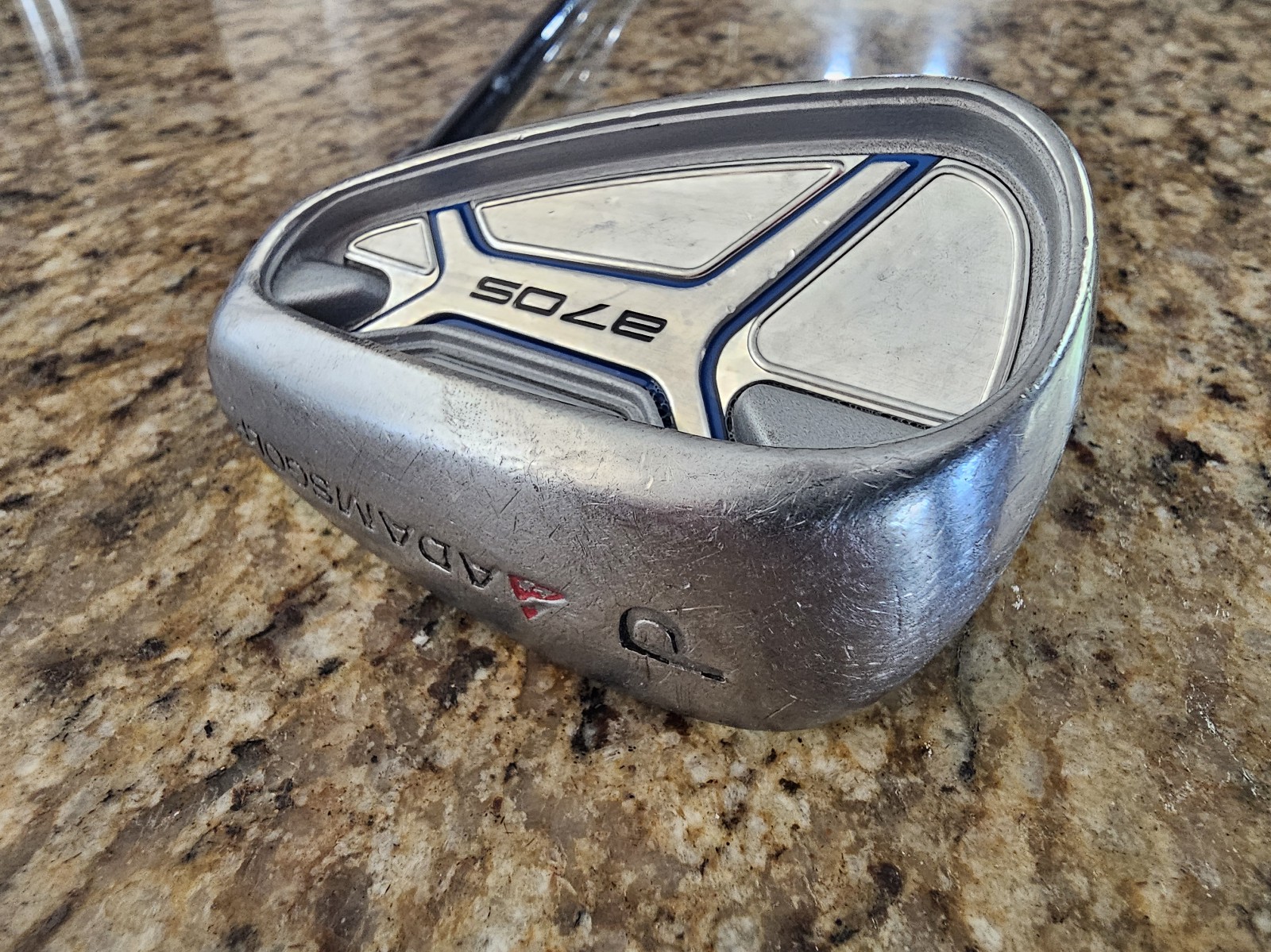 RH Adams a7 OS Pitching Wedge Grafalloy ProLaunch AXIS Seniors/A-Flex Graphite