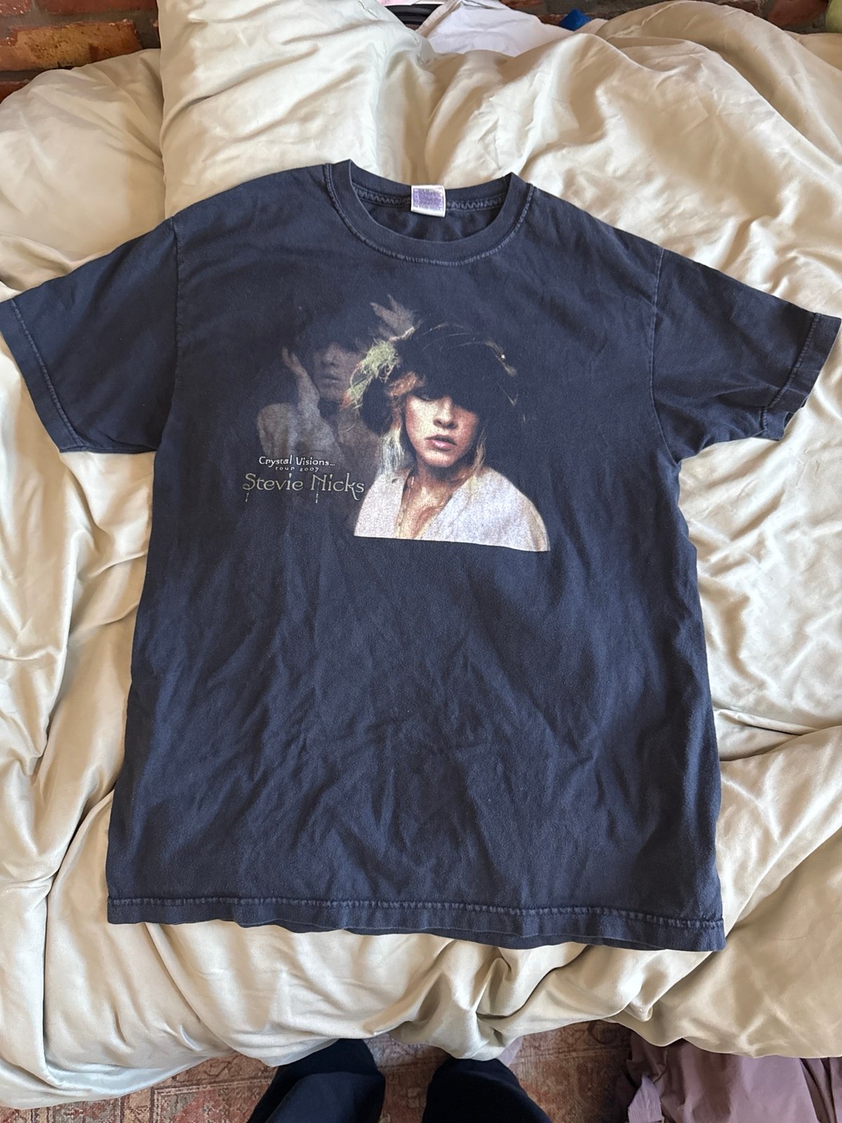 stevie nicks 2007 tour shirt crystal visions
