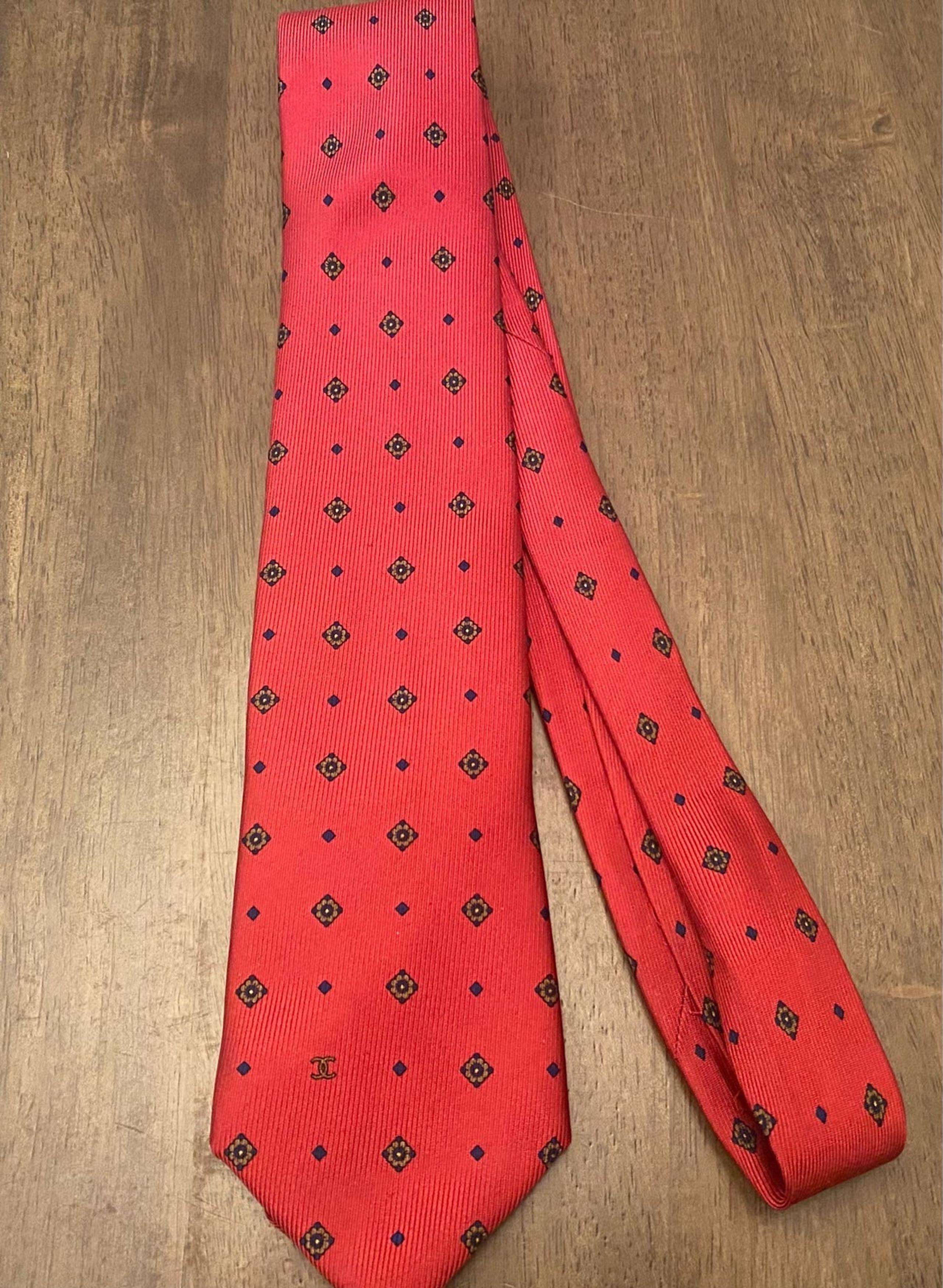 Chanel Tie 100% Silk