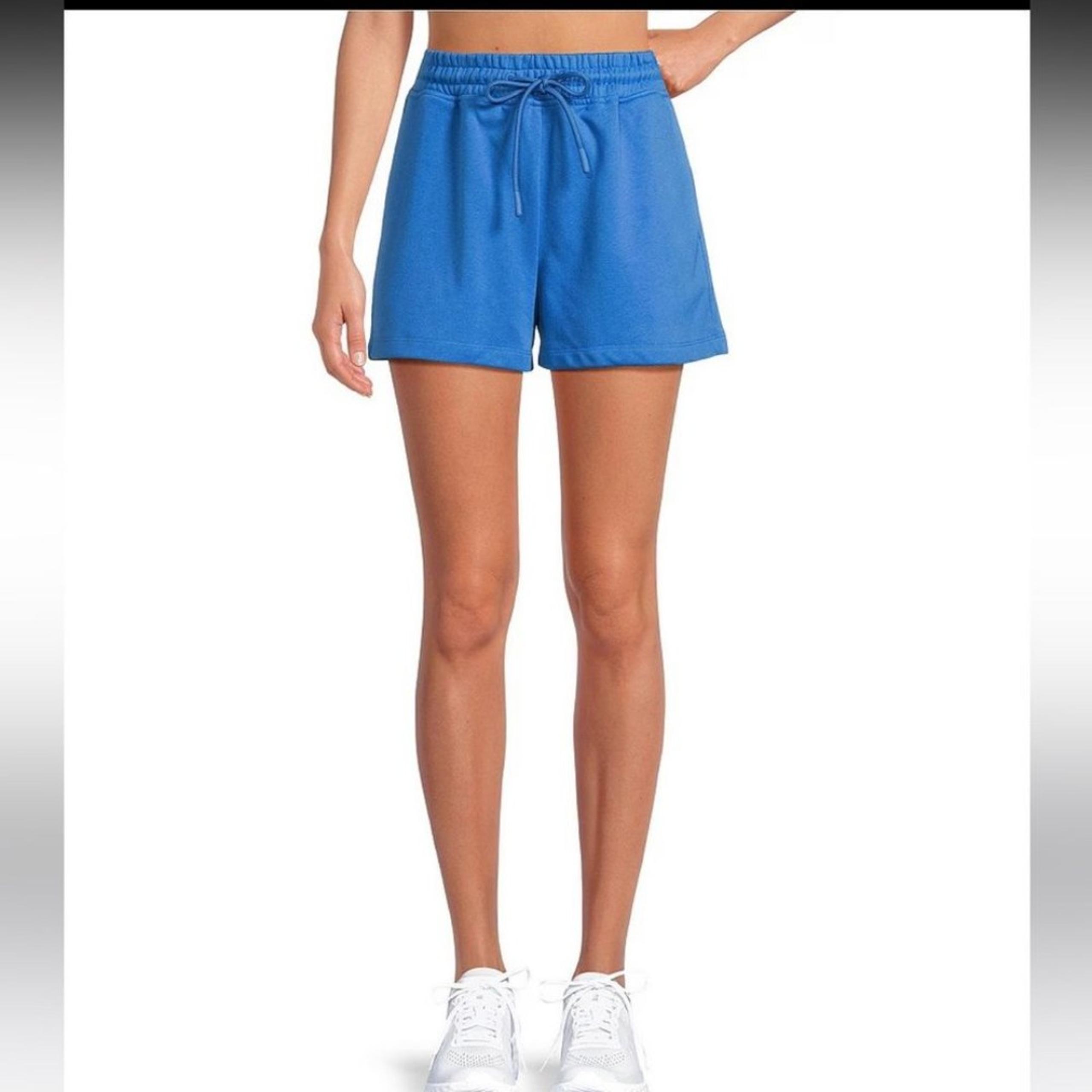 Sweaty Betty Blue Athletic Shorts Elastic Waistband size xsmall with pockets