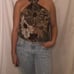 Y2K Rampage Floral Halter Top