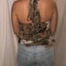 Y2K Rampage Floral Halter Top