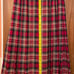 Pendleton Tartan Plaid Pleated Wool Long Skirt EUC Size 10 PETITE Vtg 50-70’s