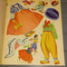 1962 Merrill JACK AND JILL PAPER DOLL 6 Dolls Clothes from Storyland Unused