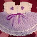 ❤️ NEW! HANDMADE, Crochet Baby Girl Dress! ❤️ 6-12 months