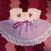 ❤️ NEW! HANDMADE, Crochet Baby Girl Dress! ❤️ 6-12 months