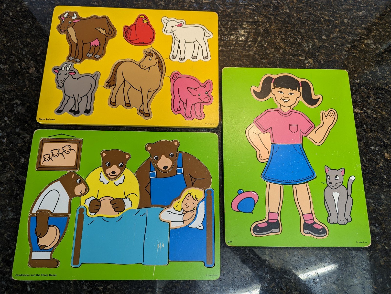Vintage Lakeshore puzzles