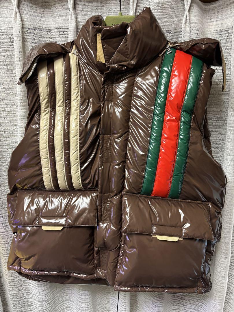 GUCCI×adidas Gucci×Adidas Down Vest 46(M) Brand New Unused
