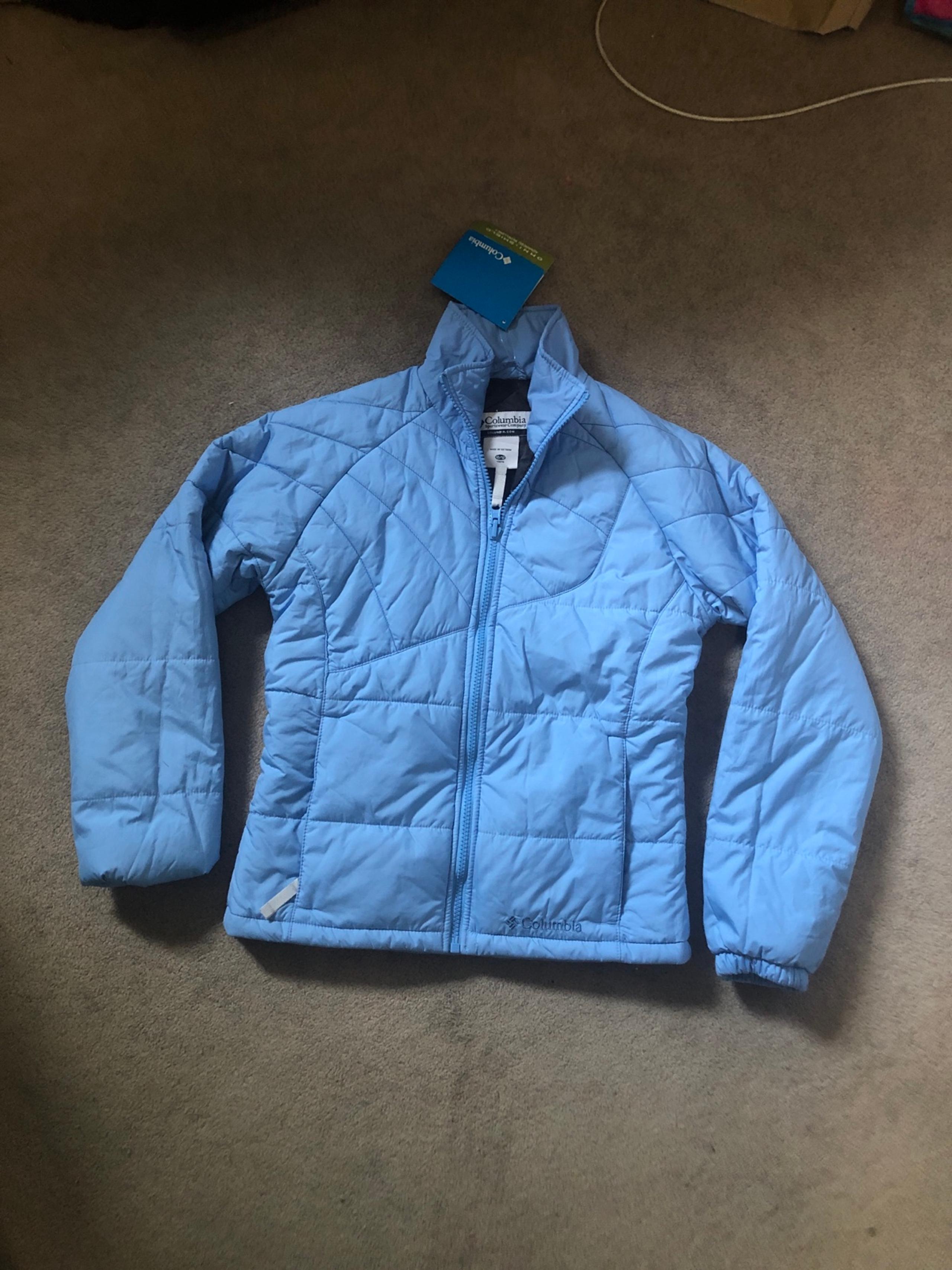 Girls Columbia Omni-Shield Advanced Repellency Jacket Coat Size 10/12 Youth