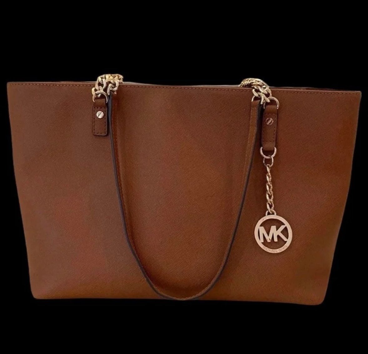 Michael Kors leather handbag.