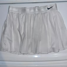 White NikeCourt Victory Skirt