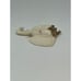 Carved Elephant Pendant with 14K Gold Crown and Tusks w/ Gemstones