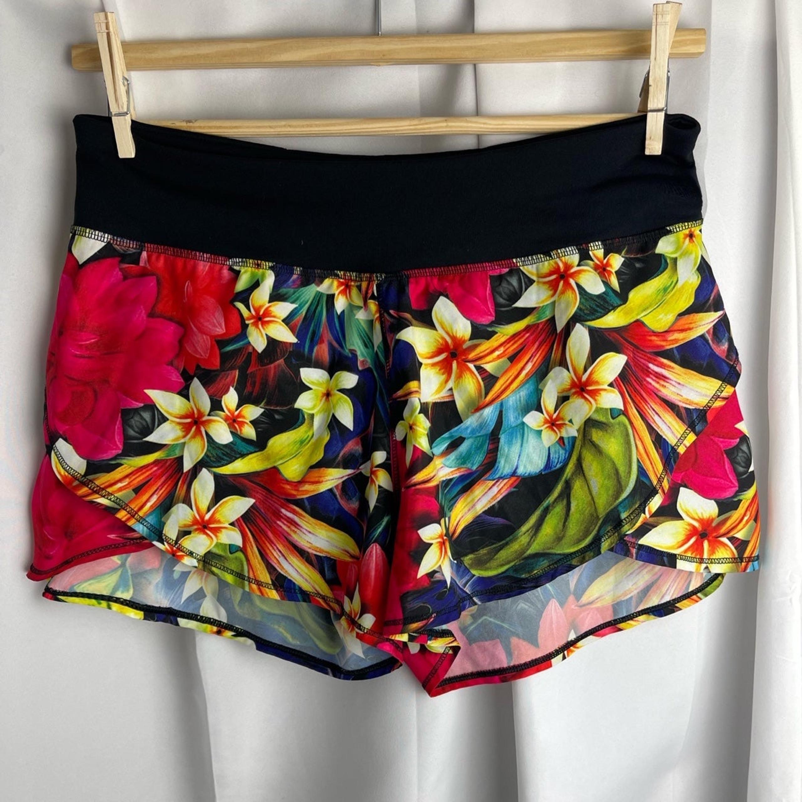 Journey Flutter Shorts in Tropical Floral Print - CALIA by Carrie Underwood