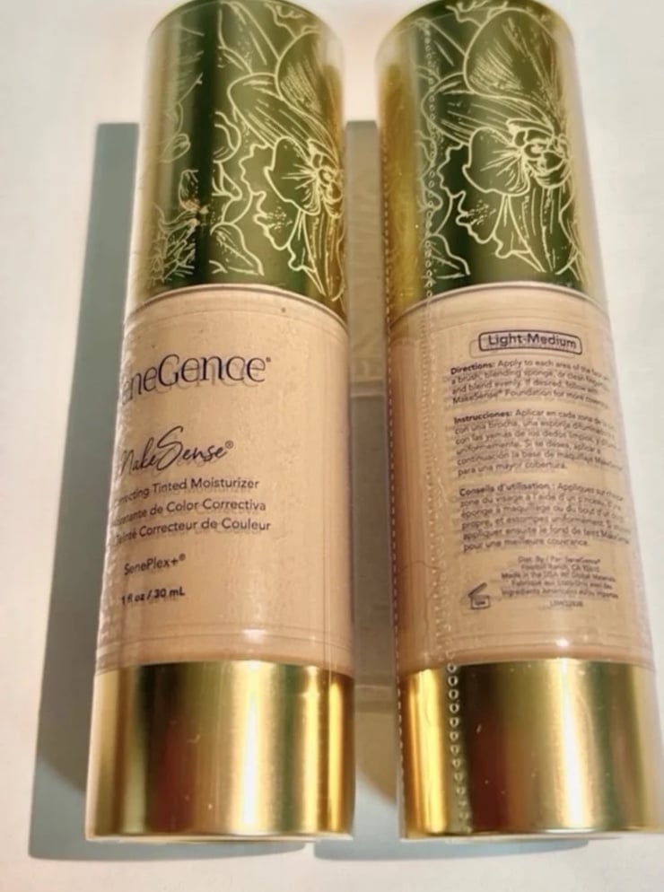 Senegence Tinted Moisturizer (CCTM) Set of 2, Light to Medium Shade