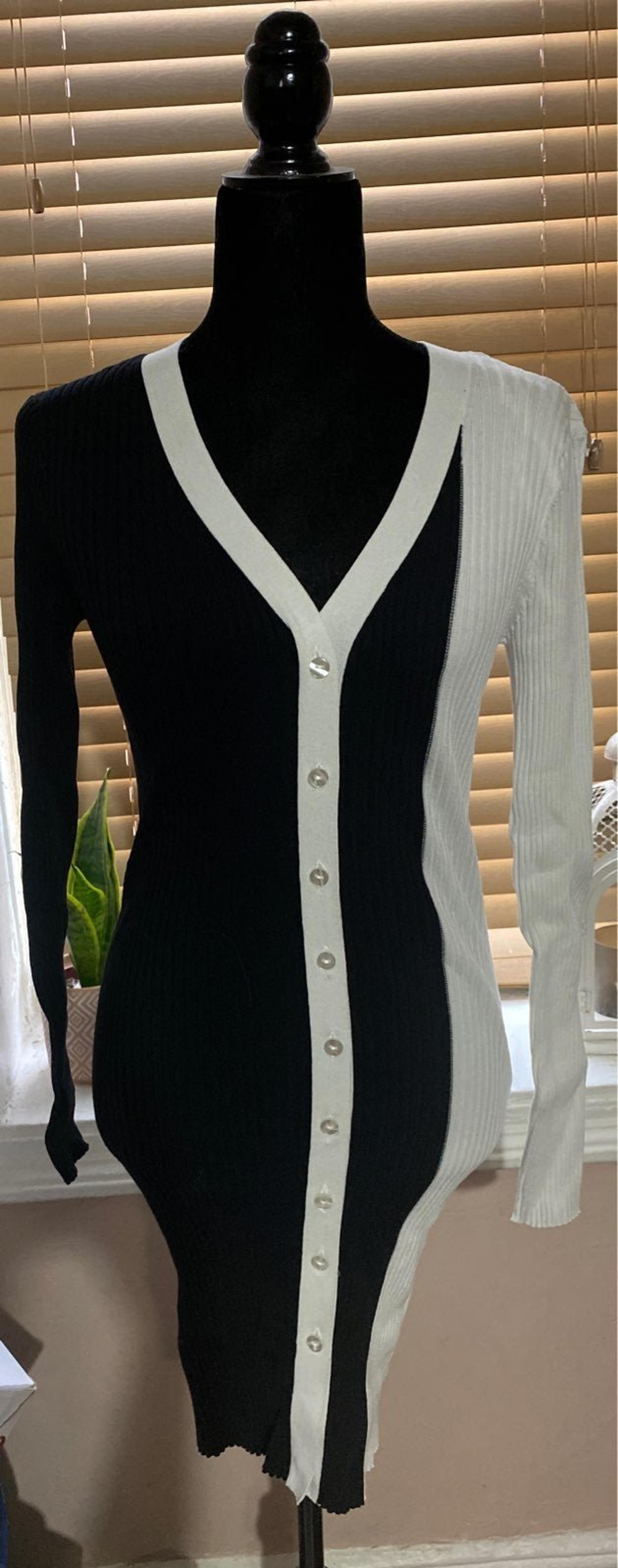 BCBGeneration Black and White Dress
