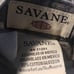 Savane chambray classic fit elastic waist Gray men's pants SZ 40W /29L