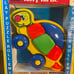 RARE Vintage New In Box Amloid Tuffy Turtle Pre-school Play Puzzle Roll-Em Toy