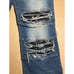 Dash American Designers High Rise Jeans, Distressed Acid Wash Denim Size 48x34