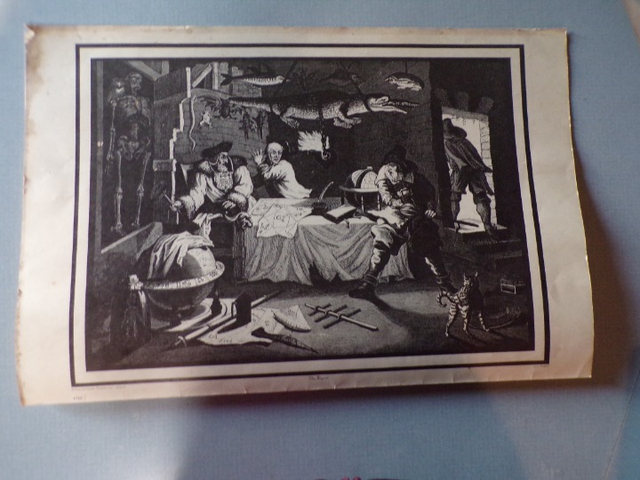 The Wizard Antique Art Print American Screen Process, Inc. MCMLXX Faber 1970
