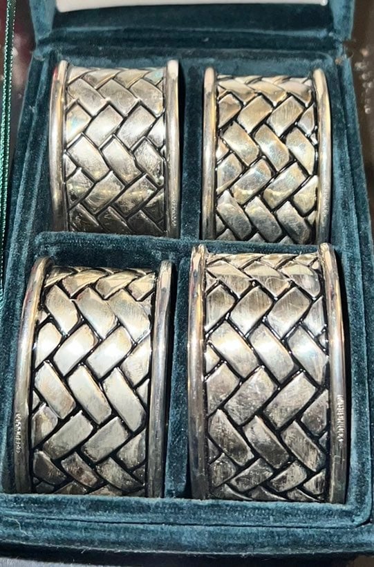 Vintage Silver Napkin Rings
