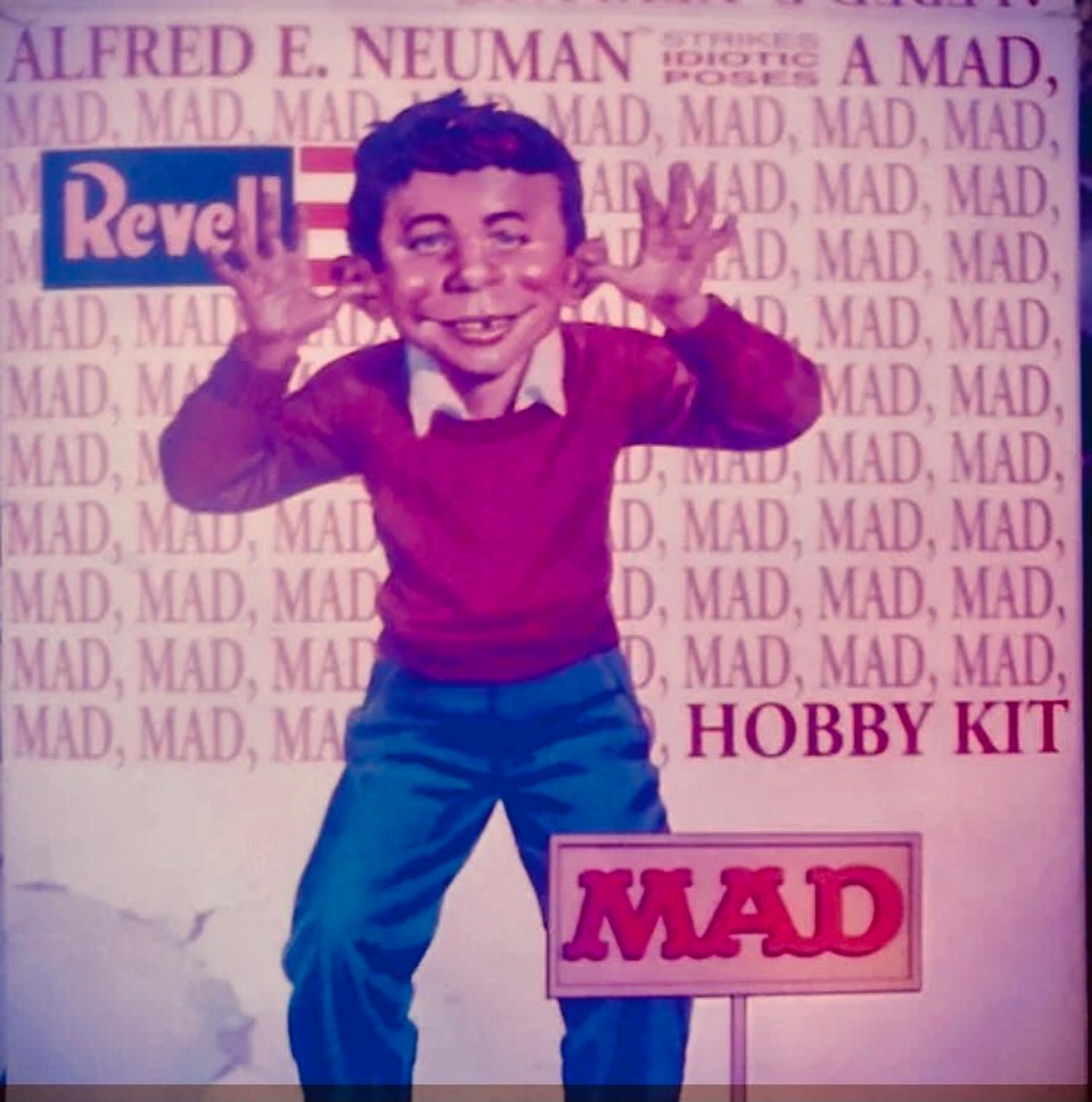 MAD's ALFRED F NEWMAN PLASTIC CUSTOMIZIN
