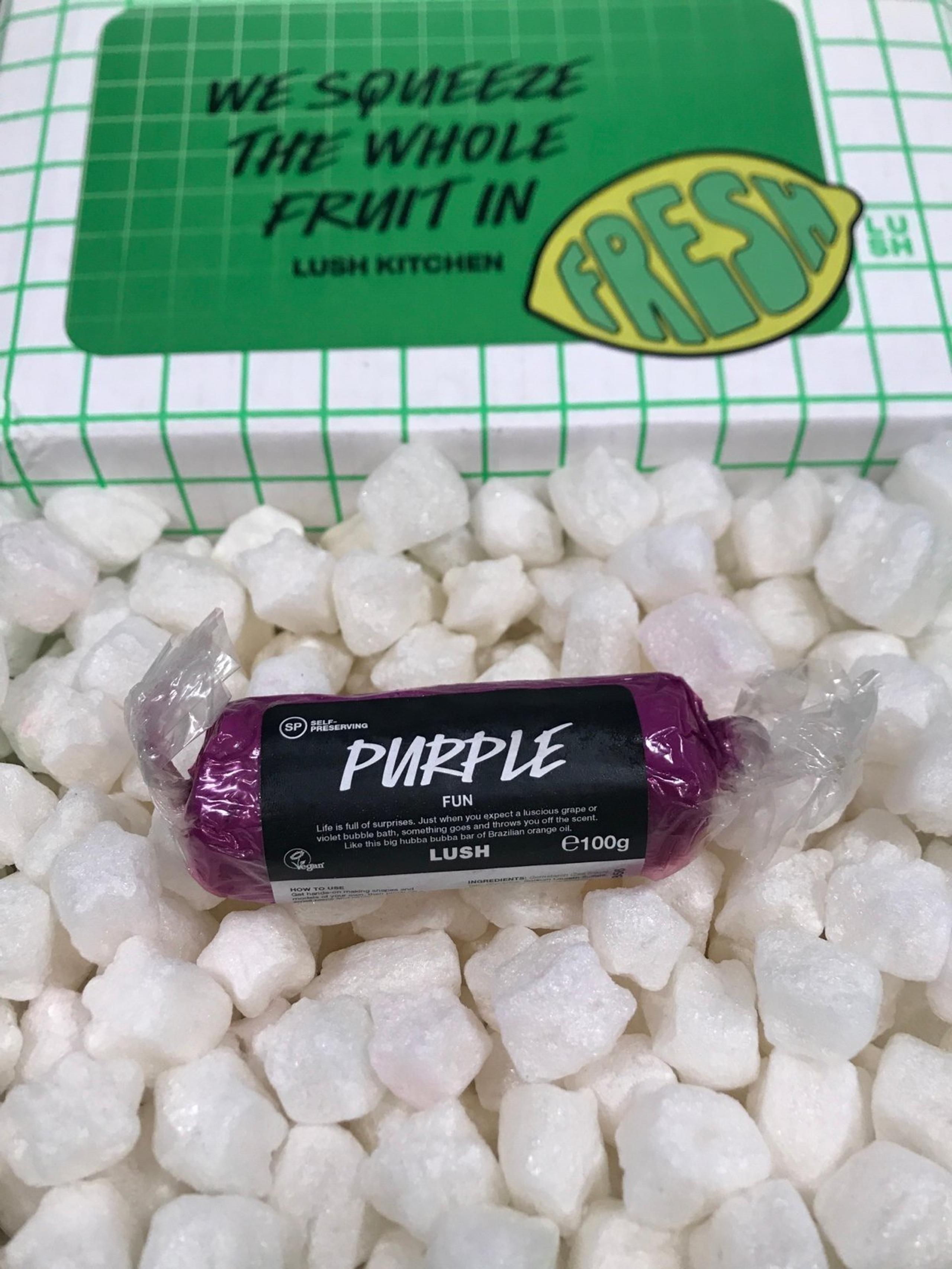 NEW LUSH UK Purple FUN