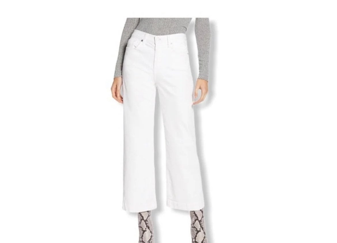 7 for all mankind Alexa Mid-Rise cropped