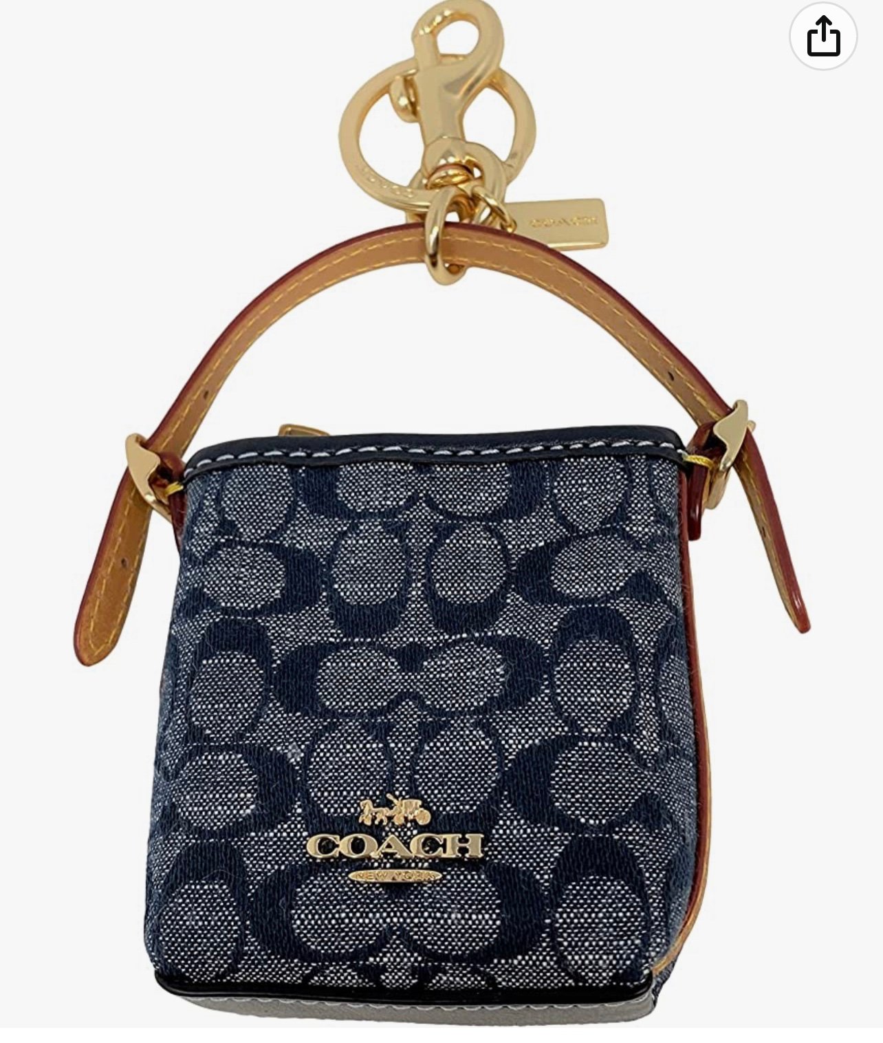 Coach Signature Duffle Charm bag