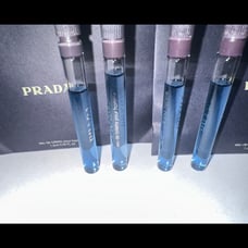 prada eau de tollette pour homme travel samples