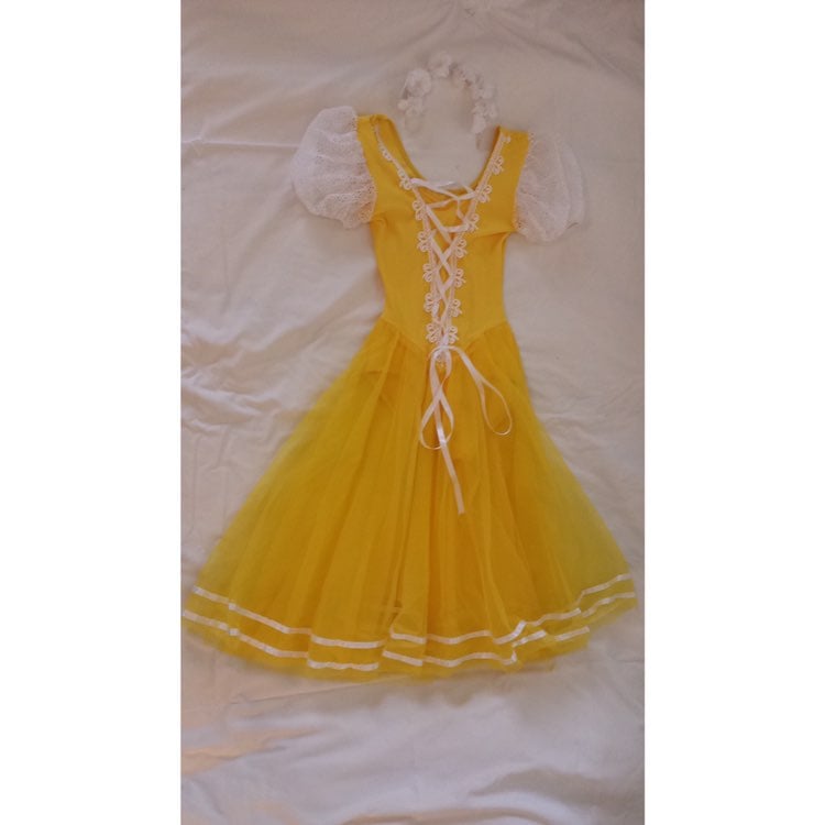 Yellow Flower Princess Costume