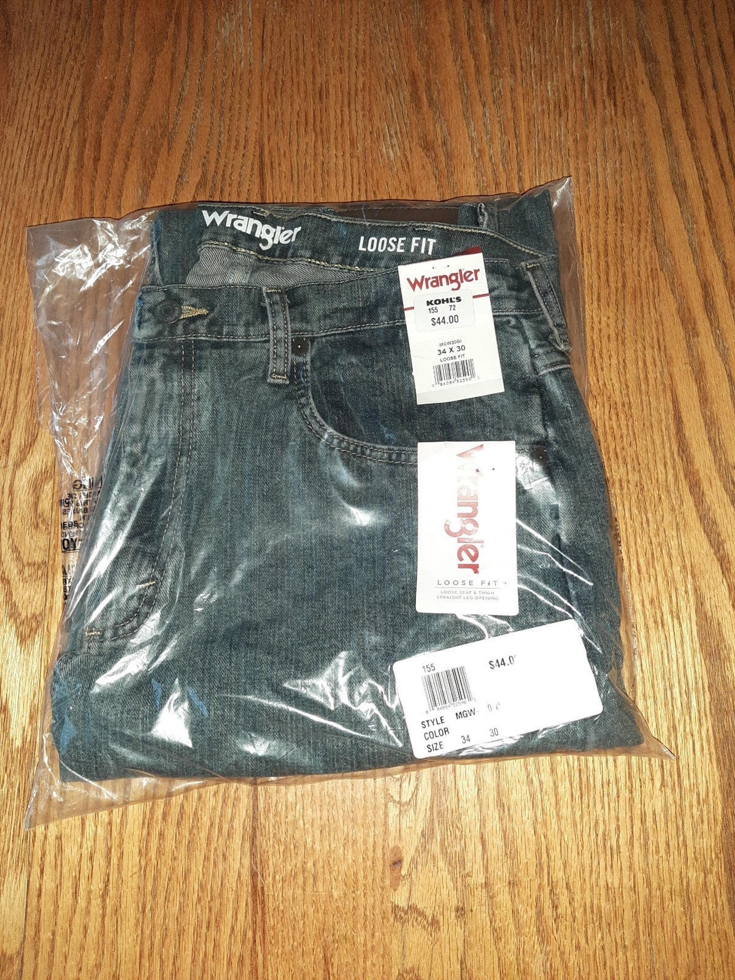 Wrangler Mens Loose Fit Jeans