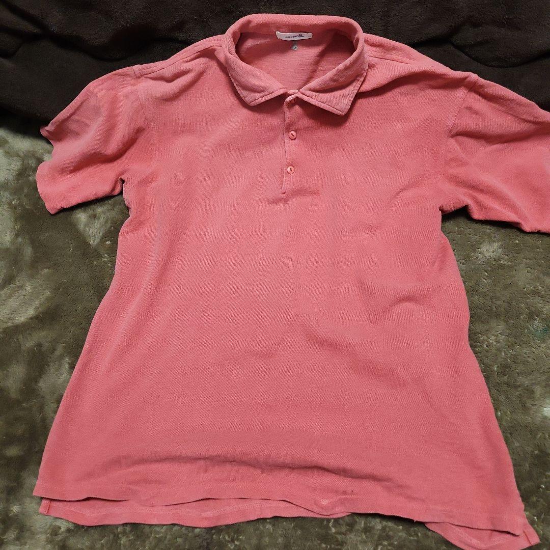 【12月スーパーSALE 15%OFF】 Polo 45rpm Shirt XL 4 Size Feel Vintage Red Pink トップス